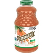 R.W. Knudsen Family Organic Carrot Juice, 32 oz, Glass Bottle