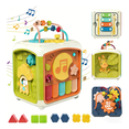 thumbnail image 1 of Cubo Didáctico De Actividades Montessori 6 En 1 Para Bebés Xtellar multicolor, 1 of 3