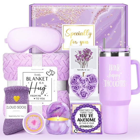 Gift Baskets for Women Birthday Gifts for Women Unique Get Well Gift for Woman Luxury Self Care Gifts for Woman Get Better Soon Care Package Set for Her Spa Kit Box for Best Friends, Girlfriend, Mom