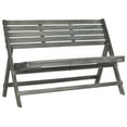 thumbnail image 3 of Safavieh Luca Indoor/Outdoor Urban Acacia Folding Bench, 3 of 5