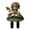 B, variant on JilgTeok 3 Packs Fairy 2D Garden Gnome Stake Elf Statue Ornament for Outdoor Decor Durable Ground Planting Decoration for Potted Plants, Flower Beds & Yard