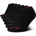thumbnail image 1 of Calcetines Reebok para mujer, corte bajo, acolchados, atléticos, paquete de 6, tallas 4-10, 1 of 7