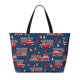 thumbnail image 2 of Fotbe Fire Truck 1 Bolsa de Viaje para Playa - Resistente al Agua, Bolsa Tote de Gran Capacidad y Ligera con 7 Bolsillos para Mujeres y Hombres, 2 of 7