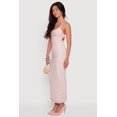 thumbnail image 2 of Women's Lace Cowl Neck Sweetheart Neckline Keyhole Back Dress, 2 of 3