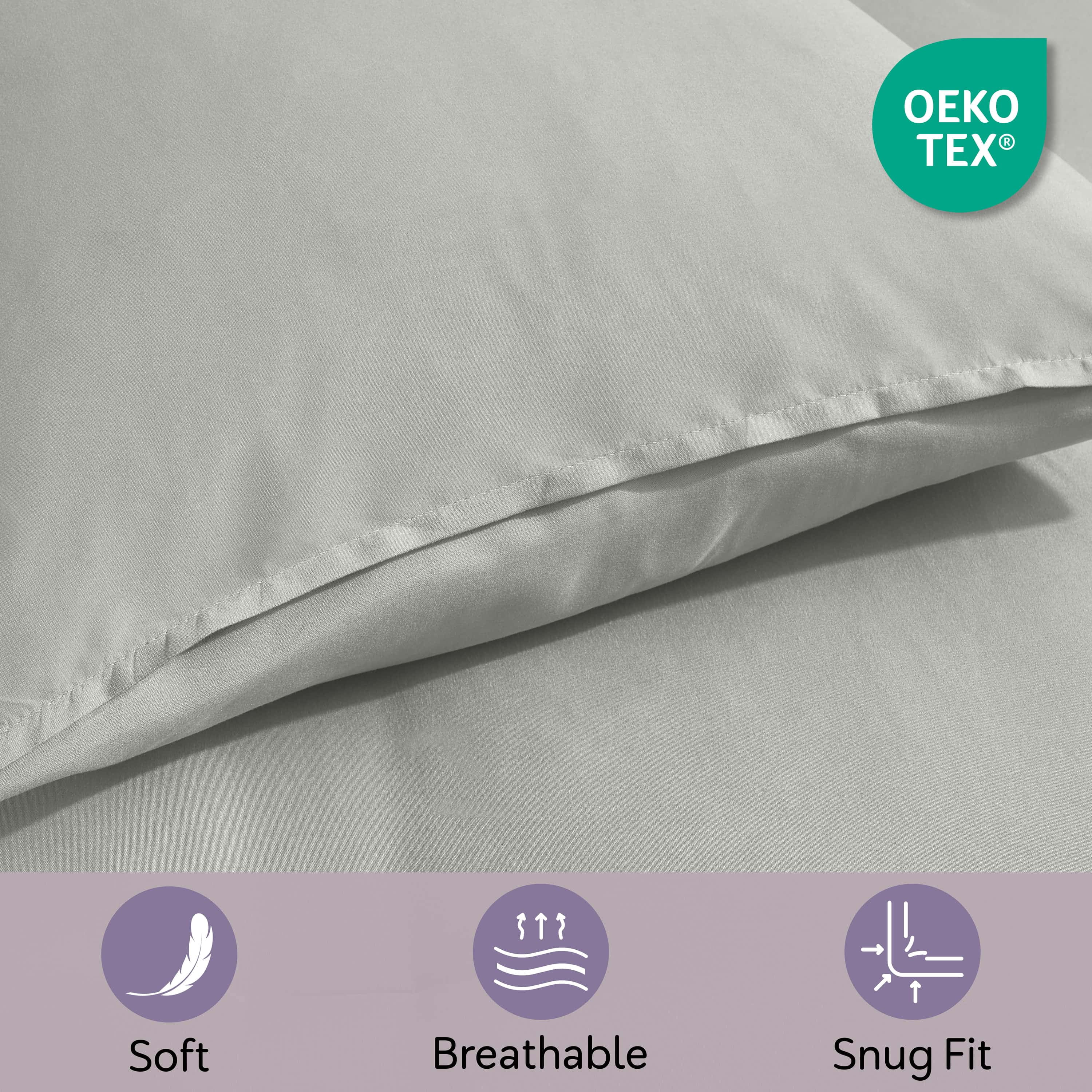 LammaLoe Twin Comforter Sets, 5 Piece Bed in a Bag, Ultra Soft Bedding Comforter Set with Sheets, All Season Bed Set, London Fog