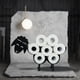 thumbnail image 5 of Soporte para toallas de papel con forma de oveja, soporte para pañuelos planos, accesorios de baño, 5 of 9