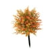 thumbnail image 3 of Estaca de eucalipto artificial con flores artificiales para jardín, fácil de mantener, decoración de jardín Amarillo, 3 of 9