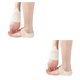 thumbnail image 2 of Jumpingount Paquete de 2 cubiertas para pies para hombres y mujeres, protectores de talón transpirables, mangas de absorción de impactos, soporte Color de piel 2piezas, 2 of 6