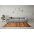 thumbnail image 3 of Ahgly Company Indoor Rectangle Oriental Brown Industrial Area Rugs, 4' x 6', 3 of 4