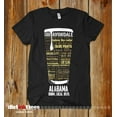 thumbnail image 2 of Alabama Craft Beer Typography T-Shirt - Black, Small | Father's Day Hoppy Gift, 2 of 2