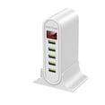 thumbnail image 1 of 5 Port USB Charger For LED Display Multi USB Charging Station Universal Phone Desktop Wall ,Portable Station, 1 of 6