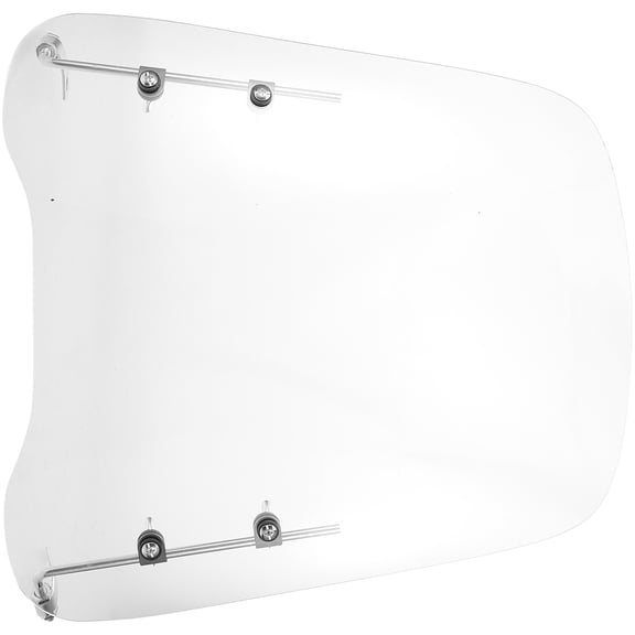 ELAYARD Clear Replacement Motorcycle Windshield PC - 1 Set for Improved Visibility in Adverse Weather Conditions