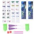thumbnail image 4 of Pattern Hanging Crafts, Painting Bookmarks Signets Signets, Cadeau pour les Amateurs de Peinture Débutants, 4 of 8