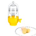 thumbnail image 2 of Batidor de huevos portátil, batidor de mano dorado para hacer yema de huevo, mezclador de clara, utensilios de cocina para mezclar huevos brillar Electrónica, 2 of 5