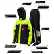 thumbnail image 5 of Impermeable dividido para montar en motocicleta, cinturón reflectante para exteriores, impermeable con luz de advertencia, cubierta de zapatos oculta mejorada, 5 of 5