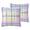 16x16, variant on Pastel Plaid Gingham Throw Pillow Covers 16x16 Set of 2, Colorful Easter Checkered Decorative Cushion Cases for Couch Sofa, Double-Sided Faux Linen Spring Decor