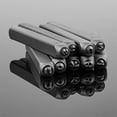 thumbnail image 6 of 36 Pcs 3mm Letter and Number Metal Stamp Set Alphabet A-Z and Number 0-9 Iron Lowercase Stamps Punch Press Tool for Imprinting, 6 of 8
