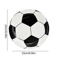 thumbnail image 2 of Eoozwa Football World Cup Party Cup Decorations, Themed Paper Cups for Sports Bar Viewing Party and Tailgate, Set of 8 Disposable Drinkware for Fans, 2 of 6