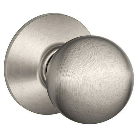 SCHLAGE F10 ORB 619 Knob Lockset,Mechanical,Passage,Grd. (Best Door Knobs And Locks)