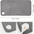 thumbnail image 1 of SNNROO Heating Pad  2024 Upgraded Dual Mode Controller  Comfortable & Soft  Machine Washable  Grey, 1 of 7