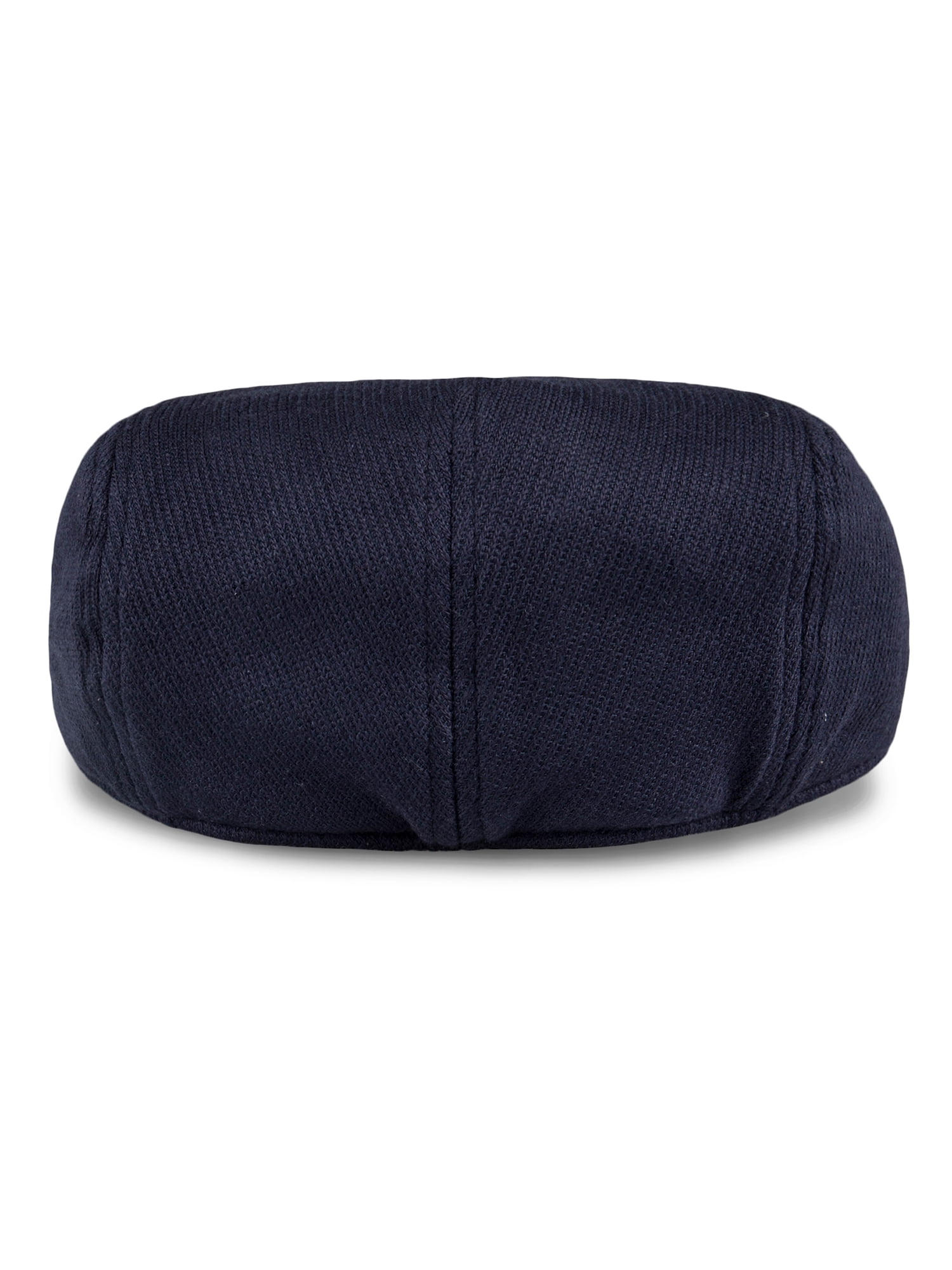 Levi's Men's Stretch Flat Top Navy Ivy Newsboy Hat with Sherpa Lining