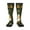 2 Black-1, variant on Mallard Ducks Wild Birds Knee Socks, High Socks Long Stretchy Sock Women Knee High Stocking, Long Socks for Women