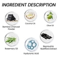 thumbnail image 6 of SDOHIG Polygonum Charcoal Shampoo Bar, Hair Darkening Deep Cleansing Solid Shampoo, Natural Gray Hair Coverage for Men and Women, 60g, 6 of 8
