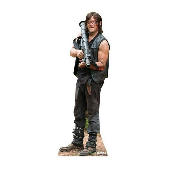 70 x 25 in. Daryl Dixon 02 - The Walking Dead Cardboard Standup