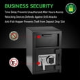 thumbnail image 3 of SentrySafe DH-074E Depository Safe with Digital Keypad Lock, 20.0 in H x 14.0 in W x 15.6 in D, Black, 3 of 8