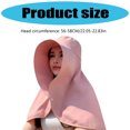 thumbnail image 3 of Adjustable Sun Protective Fishing Hat With Neck Flap Lightweight Outdoor Headwear For Men Women, 3 of 9