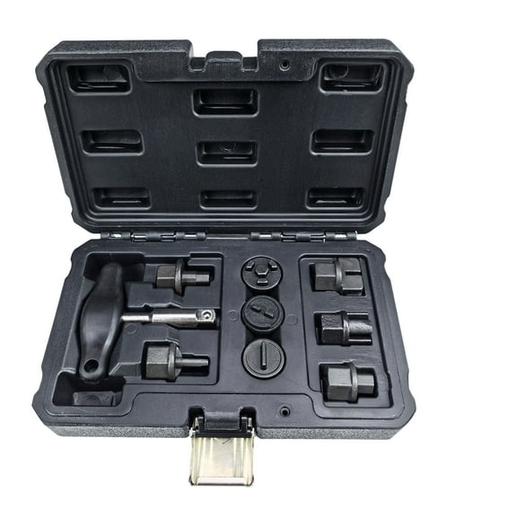 9PCS Oil Drain Plug Wrench Drain Plug Removal Kit Compatible