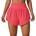 thumbnail image 5 of High Rise Women Exercise Shorts Double Layer Athletic Running Shorts with Inner Short for Gym Practice and Warm Weather, 5 of 10