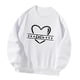 thumbnail image 5 of Sudadera para mujer, jersey para mujer y niña, sudadera de cuello redondo, tops casuales, camisa M, 5 of 9