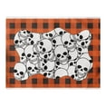 thumbnail image 2 of sruoe Halloween Placemats, Table Mats for Dining Table, Heat Proof Mat, Table Linens, Pumpkin Ghost Place Mats, Kitchen Mats, Reusable Portable Place Mats for Halloween Thanksgiving Party Decor, 2 of 5