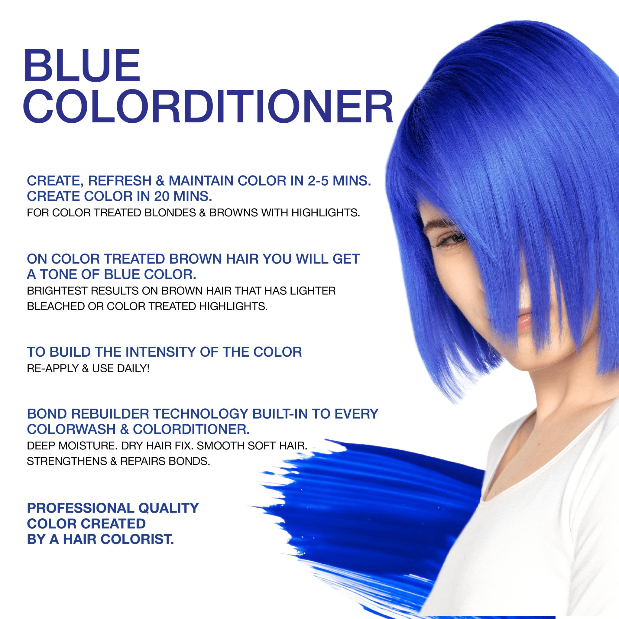 Viral Blue Colorditioner Conditioner