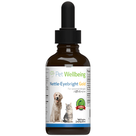 UPC: 0661822600115 | Pet Wellbeing Cat Allergy Remedy – Nettle-Eyebright Gold 2oz