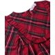 thumbnail image 3 of Vestido Beebay a cuadros tartán con canesú rojo, 4 años, 3 of 6