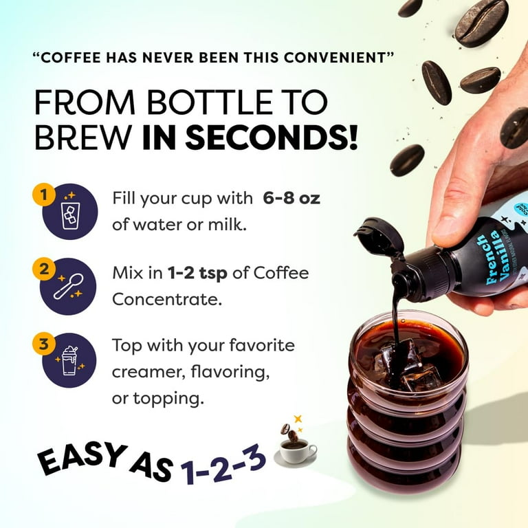 Javy Coffee Cold Brew Concentrate 2 Pack Vanilla Mocha Iced Coffee