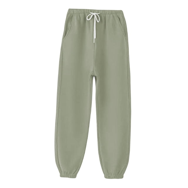 Xinxinyy Pantalons Doux et Jogging en Automne et Printemps Vert G A 1Ensemble