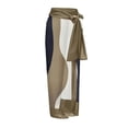 thumbnail image 3 of Gibobby Conjunto de Traje de Baño para Mujer Traje de baño de bikini para mujer Falda de solar conservadora Seaside Resort Hot Spring Traje de baño estam(Café,CH), 3 of 4