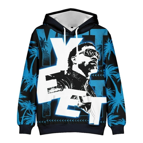 Jey Uso Merch Hoodie Unisex Classic 3D Printed Sweatshirt Fashion Casual Cool Pullover