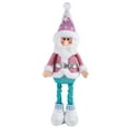 thumbnail image 2 of YATAV Long Leg Christmas Plush Doll 16-20 Inches Snowman Santa Claus Christmas Doll Standing Plush Toy for Holiday Winter Home Decoration,Christmas Gifts(A), 2 of 9