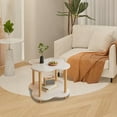 thumbnail image 5 of HBYJLZYG Storage Bins With Lids Sofa Side Table Side Cabinet Side Table Living Room Home Tea Table Shelves Bedside Bedside Mini Balcony Small Coffee Table Table, 5 of 6