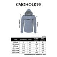 thumbnail image 6 of H2H Mens Casual Slim Fit Long-Sleeve Hoodie T-Shirt Cotton Blended JETBLACK US L/Asia XL (CMOHOL079), 6 of 6