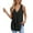 Black, variant on Women's V-Neck Tee with Sleeveless Dressy Casual Shirts 2026 Spring Summer Tank Tops