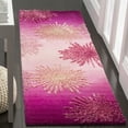 thumbnail image 2 of SAFAVIEH Soho Fiesta Geometric Runner Rug, Pink, 2'6" x 8', 2 of 8