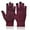 Dark red, variant on Winter Warm Texting Gloves for Women Men, Knit Gloves Touchscreen Anti-Slip Silicone Gel Thermal Soft Lining Elastic Cuff Texting Gloves