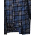 thumbnail image 4 of Ma Croix Mens Quilted Lined Flannel Shirt Hooded Winter Lumberjack Plaid Jacket, 4 of 6