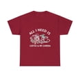 thumbnail image 2 of I Need is Coffee and My Camera Best Photography Quote T-Shirt, 2 of 2