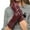Burgundy, variant on Zippered Wrist Long Gloves